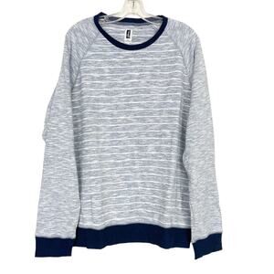 Howe Creative Workforce Gray Striped Sweater Sz XL